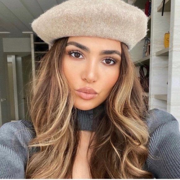 ZARA Wool Beret Mid Camel Blogger’s Favorite - Picture 3 of 7